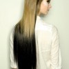 Frizurák árnyékolt hosszú haj
