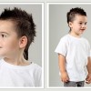 Divatos frizurák egy fiú számára