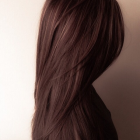 Árnyékoló hosszú haj fotó