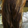 A szárított haj hosszú