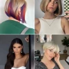 Divatos női frizurák közepes hosszúságú 2024