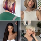 Divatos női frizurák közepes hosszúságú 2024