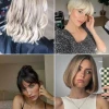 Divatos női frizurák közepes hajra 2024